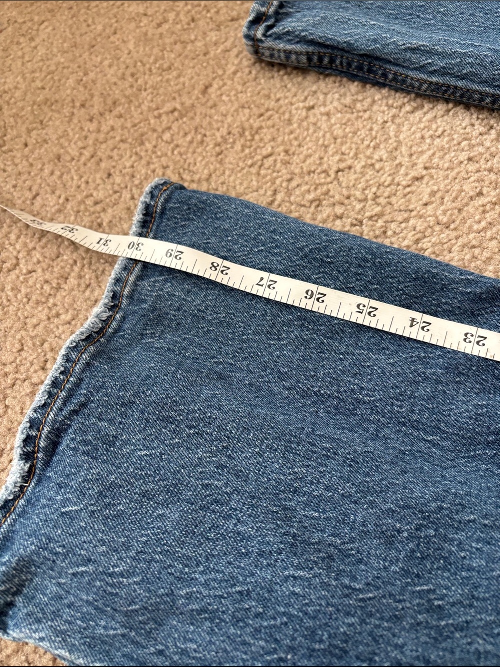 Levi’s-70s High Flare Women’s Blue Flare Jeans - size women’s 26 - Picture 8 of 9